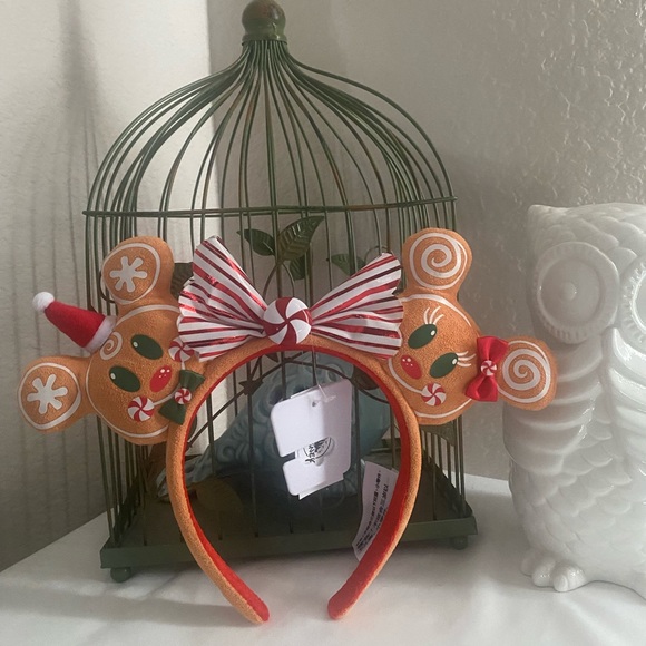 Disney Accessories - Disney Mickey & Minnie Gingerbread Ears